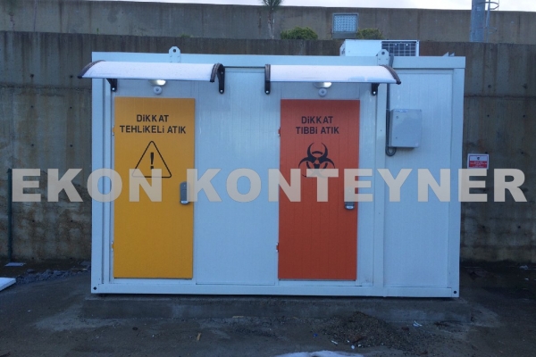 tıbbi atık konteyner
